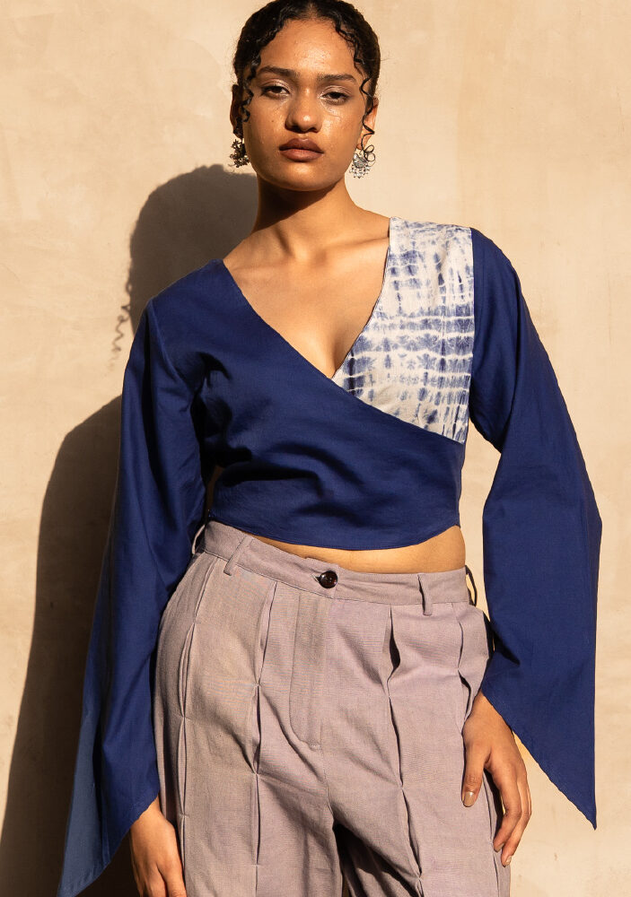 Shibori top
